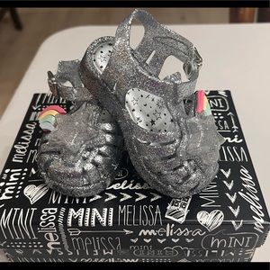 Mini Melissa jelly shoes, NWT